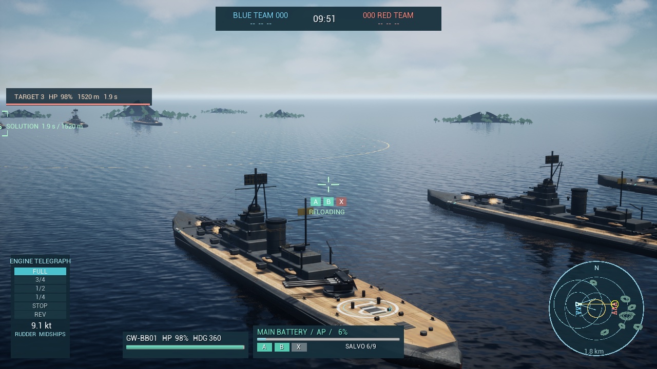 Tactical plot overlay showing ship tracks